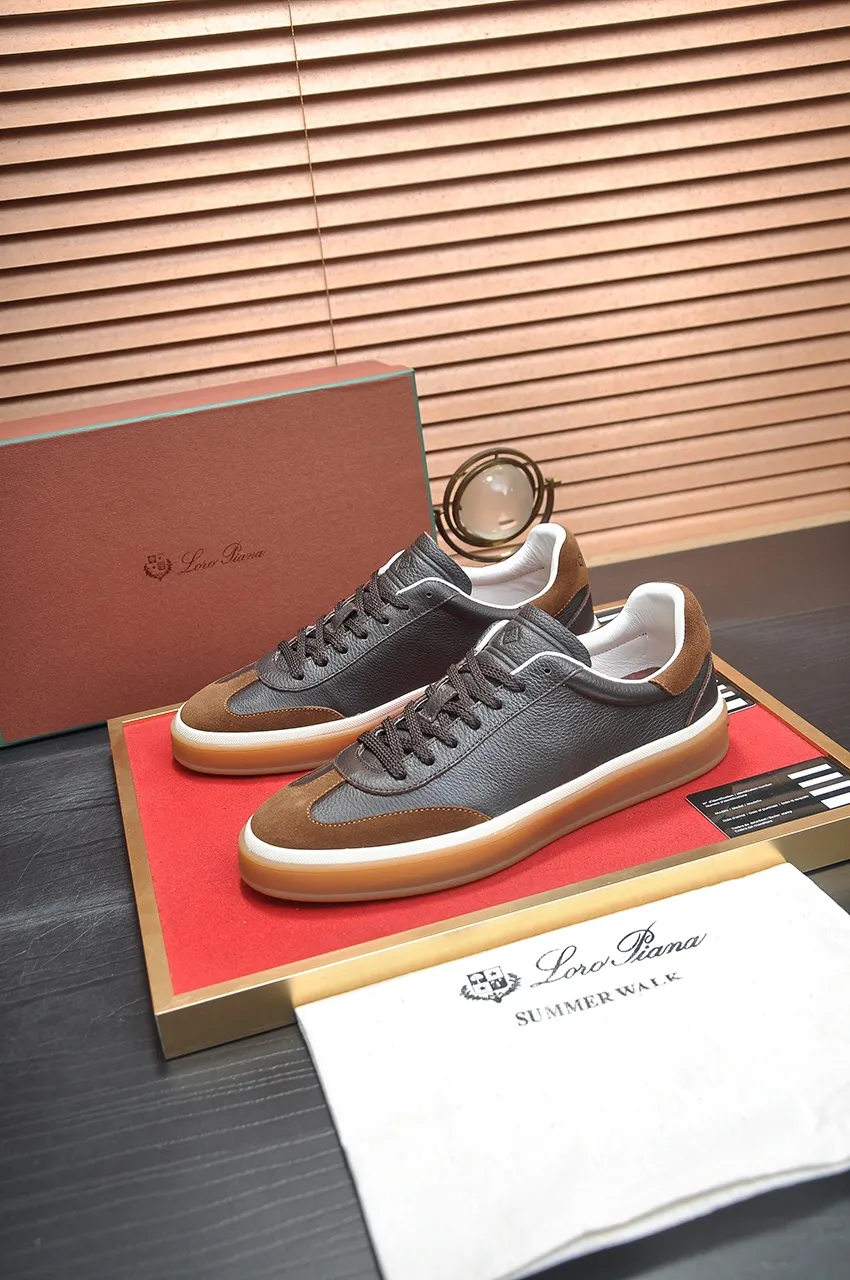 Men's men's shoes 💰540💶【𝐥𝐨𝐫𝐨 𝐏𝐢𝐚𝐧𝐚】lp classic loafers, an Italian treasure brand, the only brand that can match Hermès! Only after wearing it do we realize that we cannot let down our feet. The upper is imported cashmere, the lining of water-dyed cowhide ➕ the cowhide feet, the official original glass rubber outsole, and the pendant. Exclusive original packaging (tag ➕ brand paper ➕ outer box ➕ hand bag) code number: 38-45